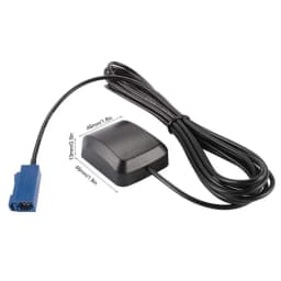 Waterproof GPS Antenna 1.5 Meter Line Signal Booster Amplifier FAKRA-C