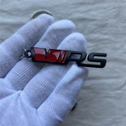 Metal VRS car keychain
