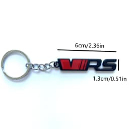 Metal VRS car keychain