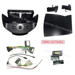12.3 inch Car Radio For Ford Fiesta MK6 MK7 2009-2016 LHD RHD Android Multimedia Video Player GPS Wireless Carplay QLED Screen