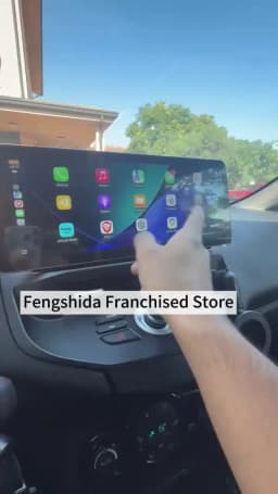 12.3 inch Car Radio For Ford Fiesta MK6 MK7 2009-2016 LHD RHD Android Multimedia Video Player GPS Wireless Carplay QLED Screen
