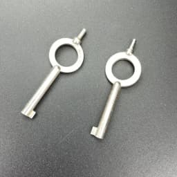 1/2pcs American Handcuff Keys Standard Issue Law Enforcement Hand Cuffs Keys Universal Precise Handcuff Lock Key Wear Resistant