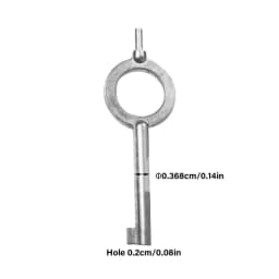 1/2pcs American Handcuff Keys Standard Issue Law Enforcement Hand Cuffs Keys Universal Precise Handcuff Lock Key Wear Resistant