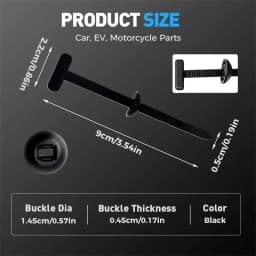 Nylon Universal Cable Tie Buckle Heavy Duty Self-Locking Nylon Zip Ties Holder Multipurpose Plastic Cable Ties Tool