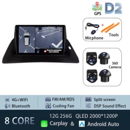 Car Radio Carplay For Renault Kangoo 2009 - 2018 Navigation GPS Multimedia Player Android Auto Stereo No 2din Android 15