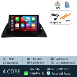 Car Radio Carplay For Renault Kangoo 2009 - 2018 Navigation GPS Multimedia Player Android Auto Stereo No 2din Android 15