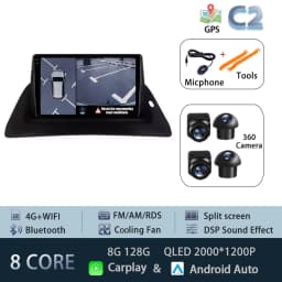 Car Radio Carplay For Renault Kangoo 2009 - 2018 Navigation GPS Multimedia Player Android Auto Stereo No 2din Android 15