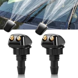 Fix Your Weak Washer Spray! 2 Premium Nozzles – Stronger Coverage, No More Blind Spots! Fits Jeep & Dodge in 1 Minute!