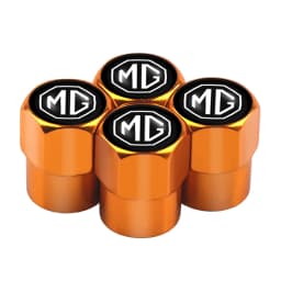 4PCS Car Tire Valve Cover Tire Stem Cover Dust Cover Accessories For Morris Garages MG ZS GS MG3 MG5 MG6 EHS EZS Hector HS TF GT