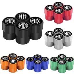4PCS Car Tire Valve Cover Tire Stem Cover Dust Cover Accessories For Morris Garages MG ZS GS MG3 MG5 MG6 EHS EZS Hector HS TF GT