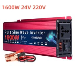 Pure Sine Wave Inverter 12V 220V 24V 110V 1600W 3000W DC To AC Portable Power Converter Car Solar Inverter