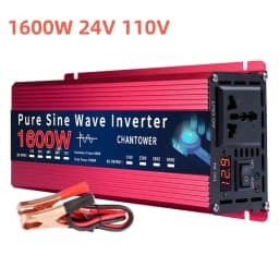 Pure Sine Wave Inverter 12V 220V 24V 110V 1600W 3000W DC To AC Portable Power Converter Car Solar Inverter