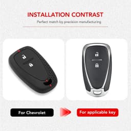 Car Key Case Cover For Chevrolet Cruze Spark Sonic Camaro Volt Bolt Trax Malibu Onix Equinox Orlando Blazer Traverse Shell Fob