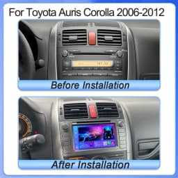 7 " For Toyota Auris Corolla 2006-2012 Wireless Carplay Android Auto Car Radio Multimedia Player Gps Autoradio Wifi Touch Screen