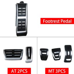 For Audi A4 B8 S4 RS4 A6 C7 Avant A7 A8 H4 A5 S5 RS5 8T Q3 Q5 SQ5 8R Car Accelerator Brake Footrest Pedals Kit Cover Accessories