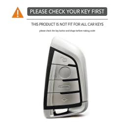 For BMW X1 X3 X4 X5 X6 Series 1 2 3 5 7 G20 G02 G05 G31 G23 F34 F15 F40 IX3 Silicone Remote Car Key Cover Keychain Key Case
