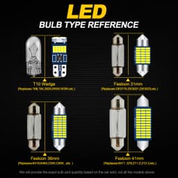 13Pc Canbus Car LED Interior Map Dome Door Light For Renault Clio 3 III MK3 2006 2007 2008 2009 2010 2011 2012 Reading Bulb Set