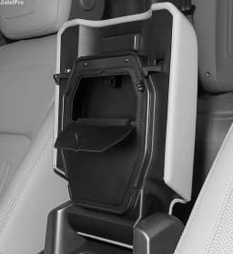 For Land Rover Defender 90 110 130 2020 2023 2024 Center Console layered Storage Box Armrest Storage Box Hidden Organizer Tray
