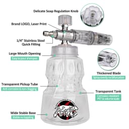 BEAR FORCE Pressure Washer Water Gun for Car Cleaning Hose Connector For Karcher Nilfisk Parkside Bosch Quick Connector Nozzles
