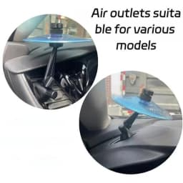 Car Cymbal Air Vent Mini Drum Crash Cymbal for Car Dashboard Compact & Durable Musical Car Accessory for Drivers