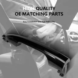 2 x Exterior Doors Front Right & Left Open Handle for Giulietta Alfa Mito Lancia Y 2012 Onwards