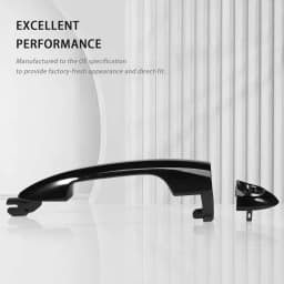 2 x Exterior Doors Front Right & Left Open Handle for Giulietta Alfa Mito Lancia Y 2012 Onwards