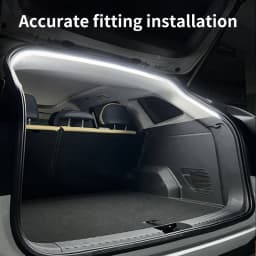 New car trunk lighting modified SUV trunk atmosphere light decorative light LED outdoor camping light strip