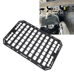 Truck Bed Molle Panel Aluminium Alloy Multifunctional L Track Storage Organizer for Car SUV RV