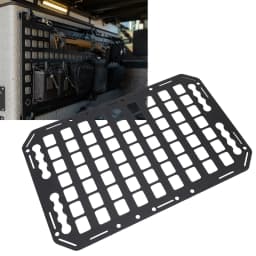 Truck Bed Molle Panel Aluminium Alloy Multifunctional L Track Storage Organizer for Car SUV RV