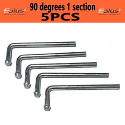 Universal Car Exhaust Pipe Drop Hanger Fastener Steel Hook Muffler Hanging Hook 90 Degrees & 0 Degrees & 45 Degrees