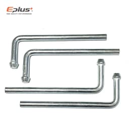 Universal Car Exhaust Pipe Drop Hanger Fastener Steel Hook Muffler Hanging Hook 90 Degrees & 0 Degrees & 45 Degrees