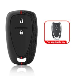 Keychain For Chevrolet Onix Equino Orlando Cruze Spark Sonic Camaro Volt Bolt Trax Malibu Blazer Traverse Seeker Car Key Cover