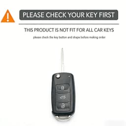Silicone Car Key Case Key Cover For VW UP Polo Golf 6 Passat B5 Touran Caravelle Jetta Caddy Touareg For Skoda Fabia Octavia A5