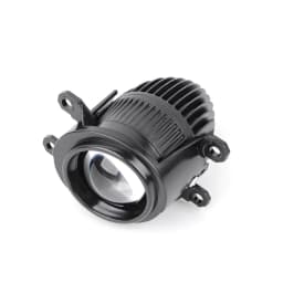 2.0 Bi Led Projector Lens Auto LED Fog Lights 3000K 4300K 6000K High and Low Beam for Toyota Nissan Tricolor Lens Fog Lamp