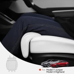 YZ for Tesla Model Y Juniper Model 3 Highland Leg Support Extension Seat Cover Memory Foam Extender Cushion Interior Accessories