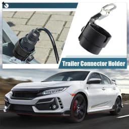 Universal Trailer Plug Holder Weatherproof Protective Rigid Accessory for 7 to 13P Trailers Dirt Protection Plug Adapter