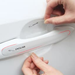 8pcs Car Door Handle Stickers Transparent Protector Film For Jaguar X S F XF XE XJ XK XEL XFL XJL XJ6 XJS XKR XFR F-Type F-Pace