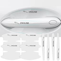 8pcs Car Door Handle Stickers Transparent Protector Film For Jaguar X S F XF XE XJ XK XEL XFL XJL XJ6 XJS XKR XFR F-Type F-Pace