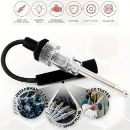 Car Spark Plug Tester Pen Ignition Coil Tester Tool Auto Checker Detector Automotive Ignition System Tester Automotive Ignition