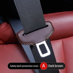 Car Safety Insert Belt Bayonet Protective Cover Seat Belt Shoulder Guard Seat Belt Extender Seat Bayonet Head Cover