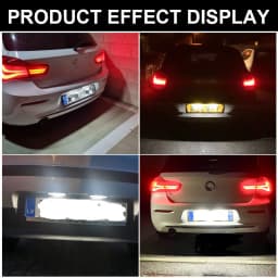 LED Number License Plate Lights FOR BMW 1 6 Series E81 E87 F20 F21 E63 E64 F06 F12 F13 Z4 E85 E86 Coupe Hatchback 63267193294