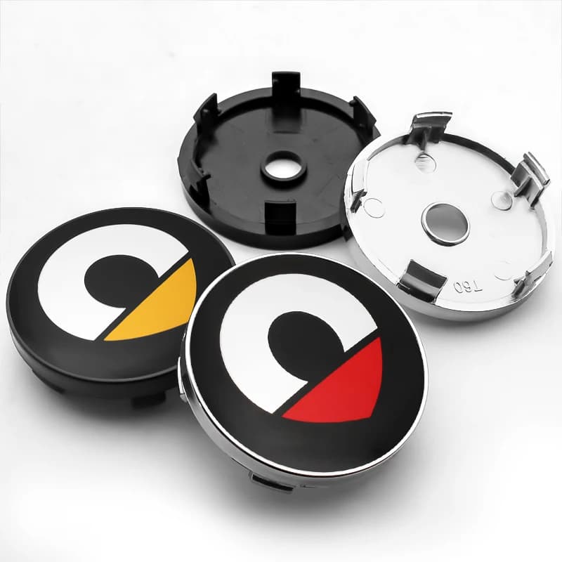 4pcs For Smart Fortwo Forfour 453 451 452 450 454 56mm 60mm Car Emblem Wheel Center Hub Caps Stickers Auto Rim Cover Accessories