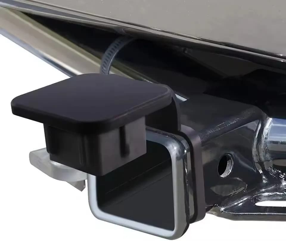 Trailer Hitch Receiver Cover Plug Rubber Tow Plug Tube Cap Protector for Mercedes Toyota Jeep Ford Chevrolet RAM Dodge