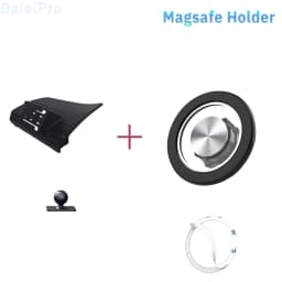 Designed for Renault Grand Koleos 2024 2025 Phone Holder Car Magnetic Mount Smart Sensing Wireless Charging One-Touch Release Qi