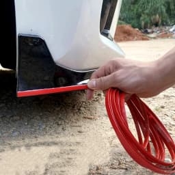 Car Chrome Side Body Trim Molding,Bumper Anti-Collision Self-Adhesive Strip,Scratch-Proof Shiny Adhesive Strap,Exterior and Inte