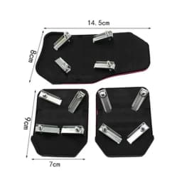 Automotive universal anti-skid pedal cover, interior modification, pedal personality modification accessories, anti-skid pedal