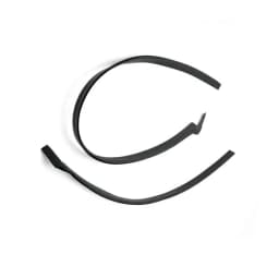 2pcs Car Windshield Apron Cowl Trim Weatherstrip Rubber Seal 51132751209 51132751210 For BMW Mini Cooper S R55 R56 R57 2006-2015