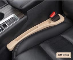 1Pair Seat Gap Plug Strips Seat Edge Protection Plug Strips and Seat Anti-leakage Gap Strips for The Driver and Front Passenger