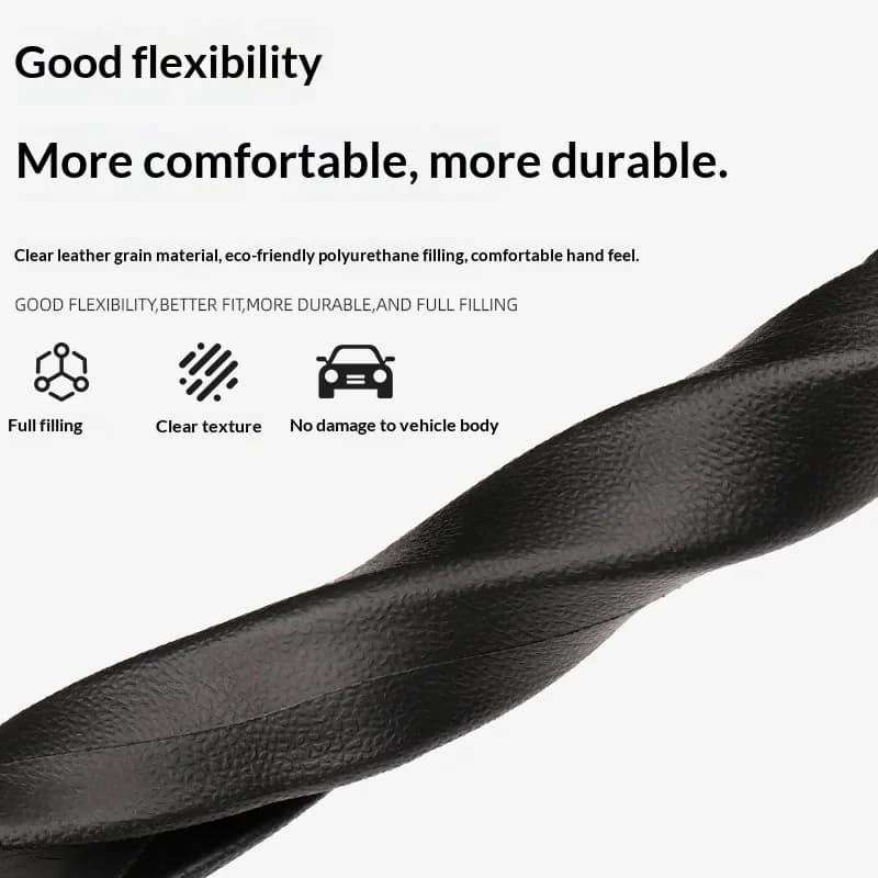 1Pair Seat Gap Plug Strips Seat Edge Protection Plug Strips and Seat Anti-leakage Gap Strips for The Driver and Front Passenger
