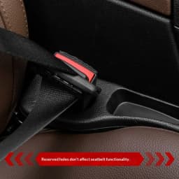 1Pair Seat Gap Plug Strips Seat Edge Protection Plug Strips and Seat Anti-leakage Gap Strips for The Driver and Front Passenger
